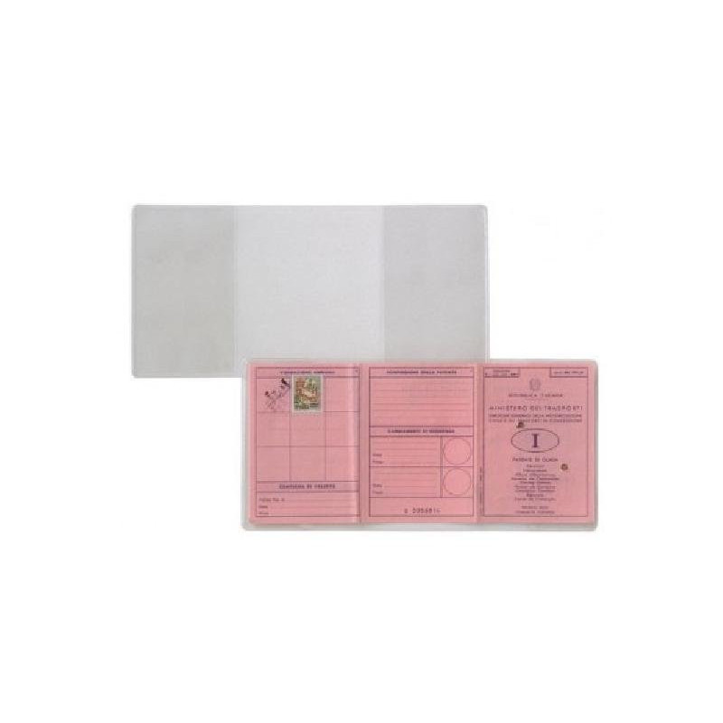Busta pvc cm.11x22,5 portapatent e 3