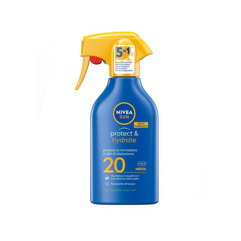 Nivea sun latte solare spray trigger protect hydrate fp.20 ml.270 98328