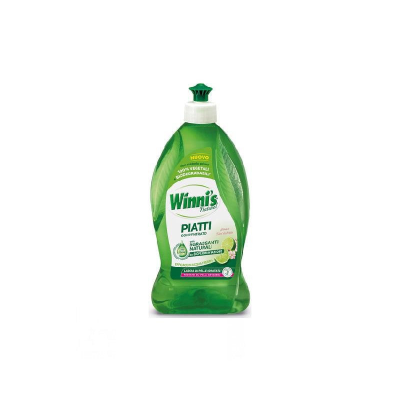 Winnis piatti concentrato ml.480 lime e fiori di mela