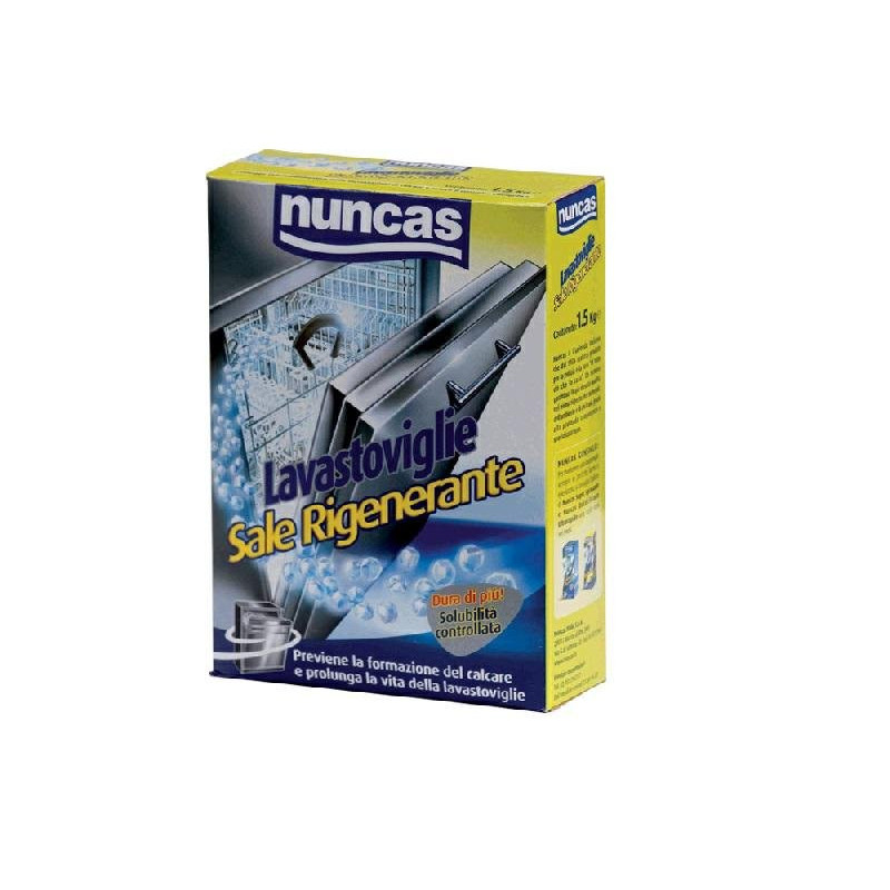 Nuncas sale rigenerante per lava stoviglie kg.1,5