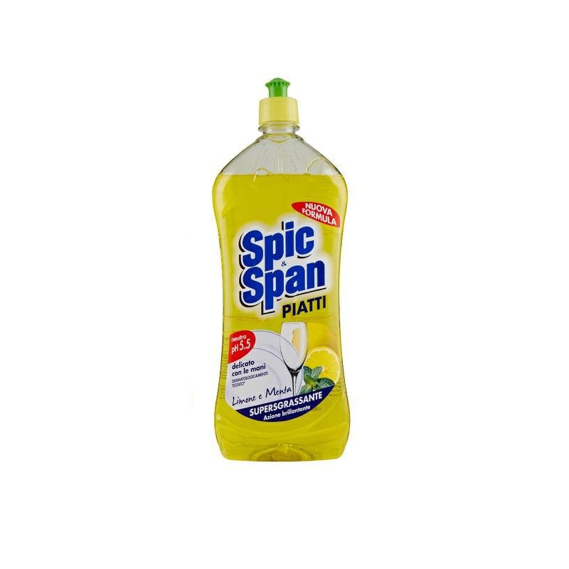 Spic & span piatti ml.1000 limone e menta