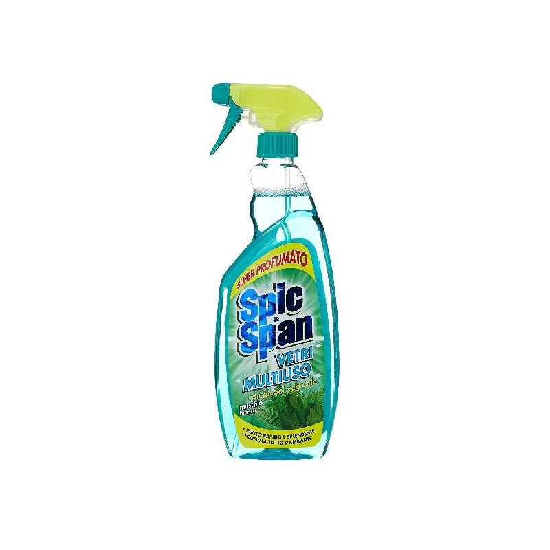 Spic & span vetri multiuso ml.50 0 muschio bianco e te verde