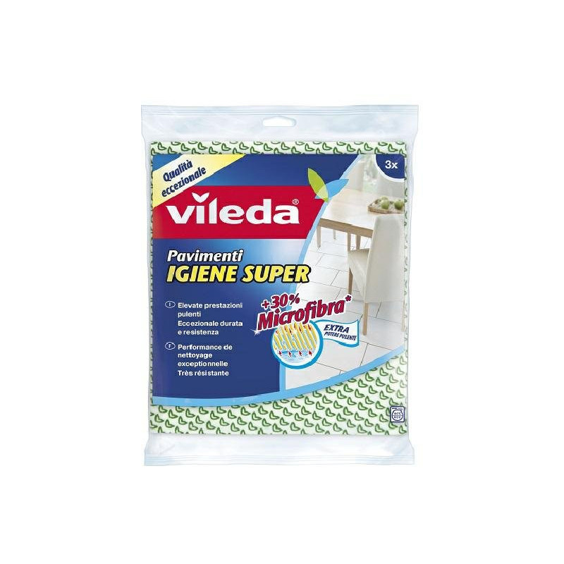 Vileda panni pavimenti igiene super pz.3