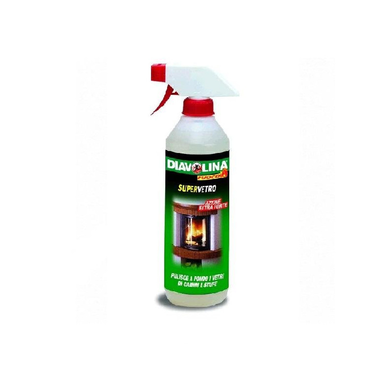 Diavolina vetri camini spray ml.500