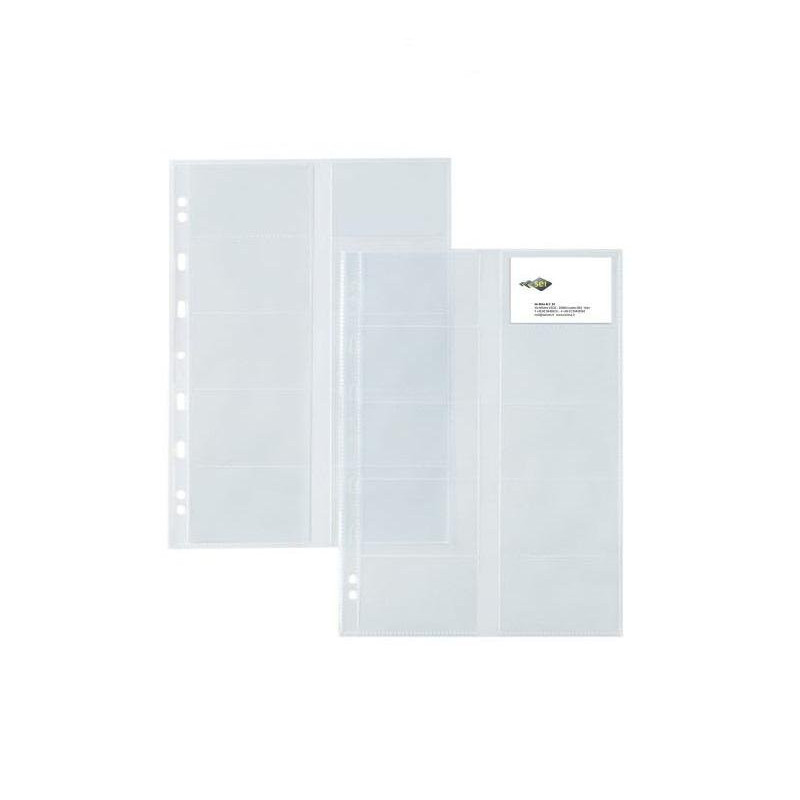 Busta pp con fori cm.21x29,7 atlacard 10 tasche