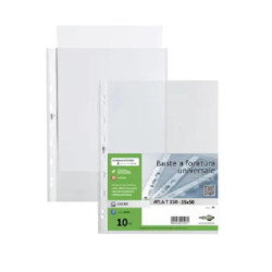 Busta pp con fori cm.35x50...