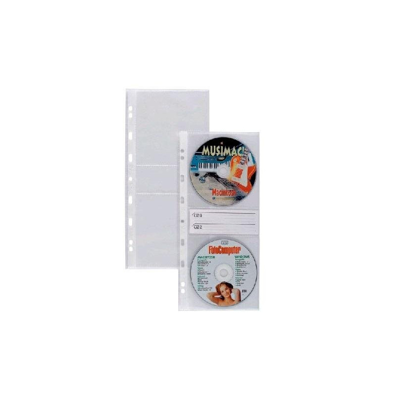 Busta pp con fori cm.12,5x30 atl a cd2