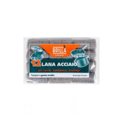 Brilla  lana acciaio...