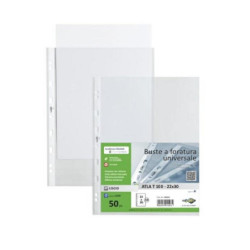 Busta pp con fori cm.22x30...