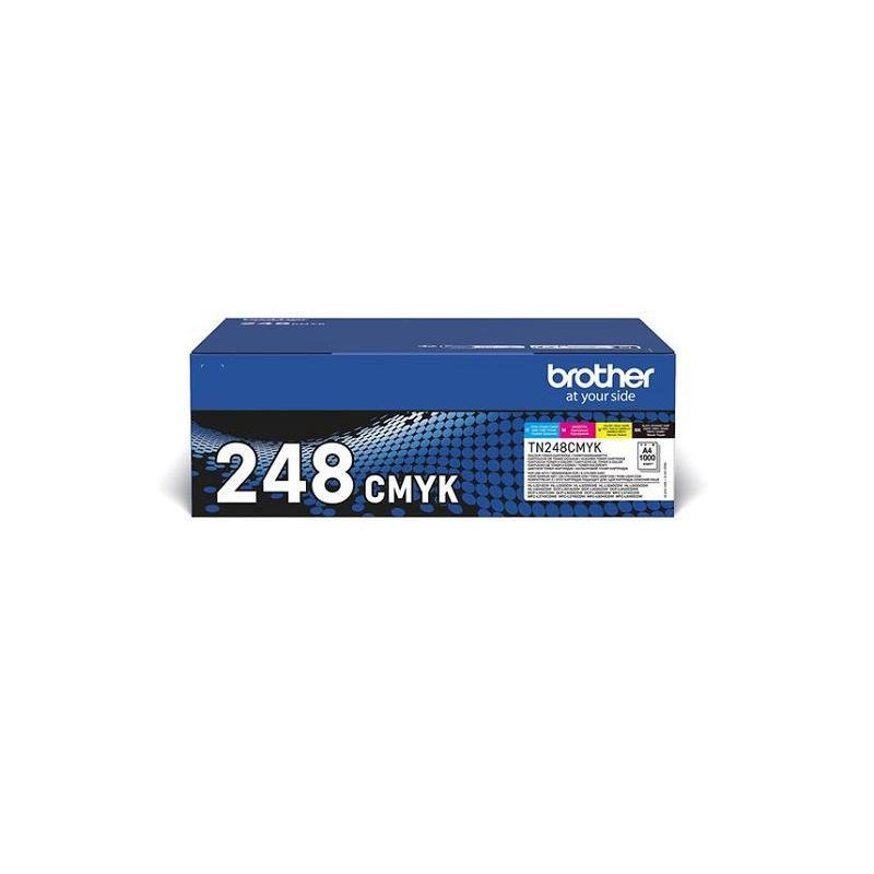 Brother toner tn-248 multipack bk-c-m-y 1k