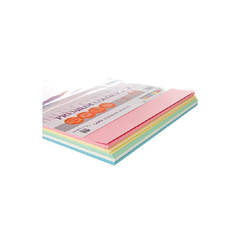 Carta nikoffice nikcolor cm.29,7 x42 gr.200 fg.100 mixtenue