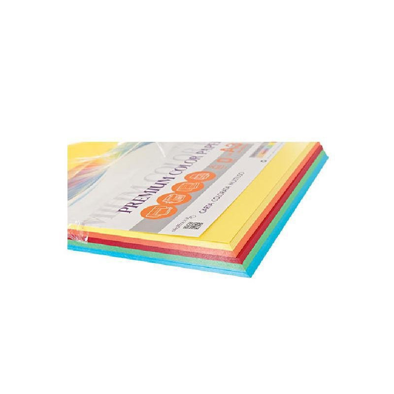 Carta nikoffice nikcolor cm.29,7x42 gr.200 fg.100 mixforte