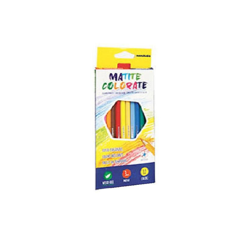 Nikoffice pastelli colorati pz.12