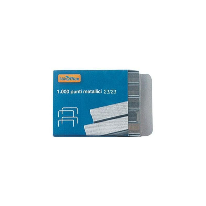 Nikoffice punti cucitrici 23/23 pz.1000