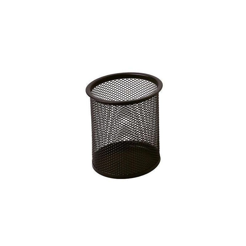 Portapenne bicchiere rete nero a rt.1221-n