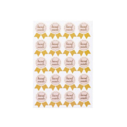 Etichette adesive hand made...