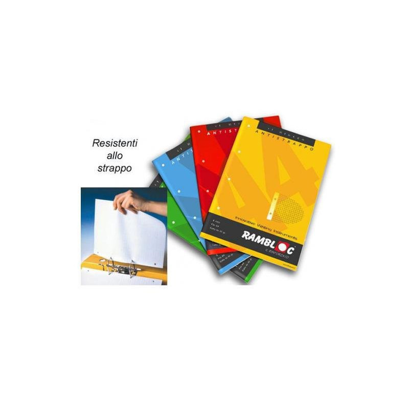 Blocco rinforzato rambloc cm.15x 21 4mm gr.80