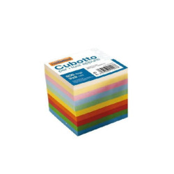 Cubo carta colorato cm.9x9...