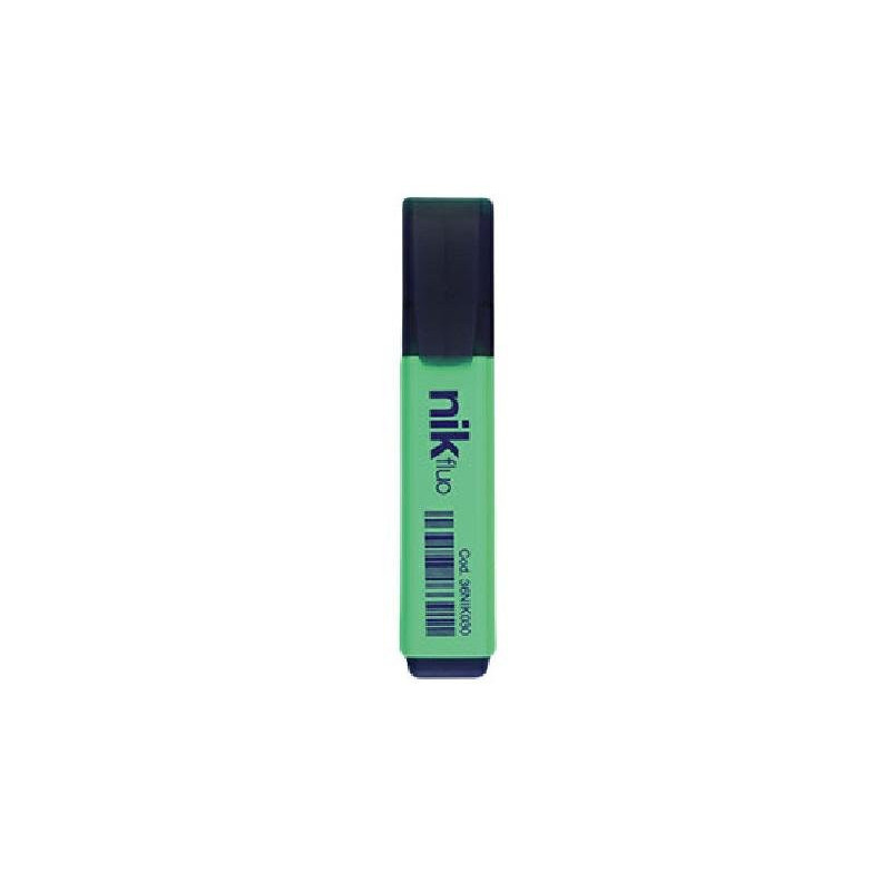Nikoffice evidenziatore nikfluo verde