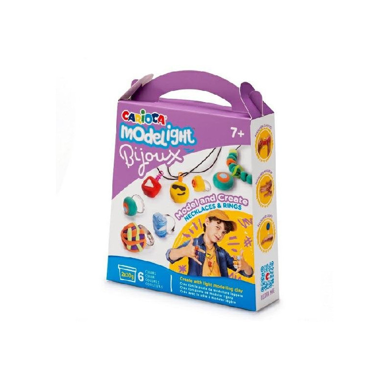 Carioca set pasta da modellare b ijoux collane e anelli art.43327