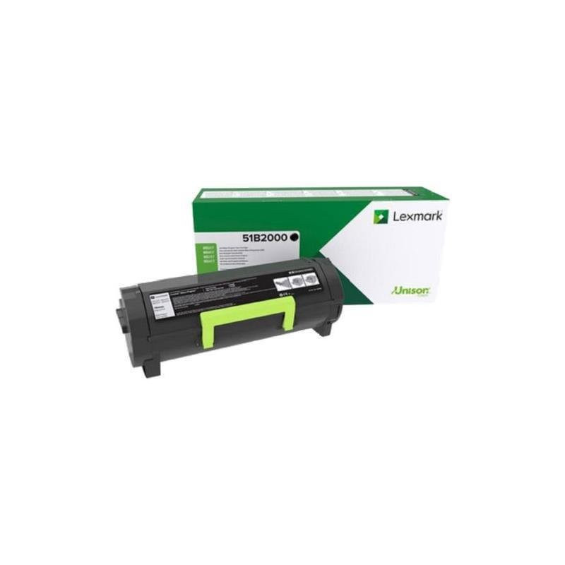 Lexmark toner 51b2000 2.5k