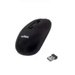 Mouse nilox wi2001 wireless bk