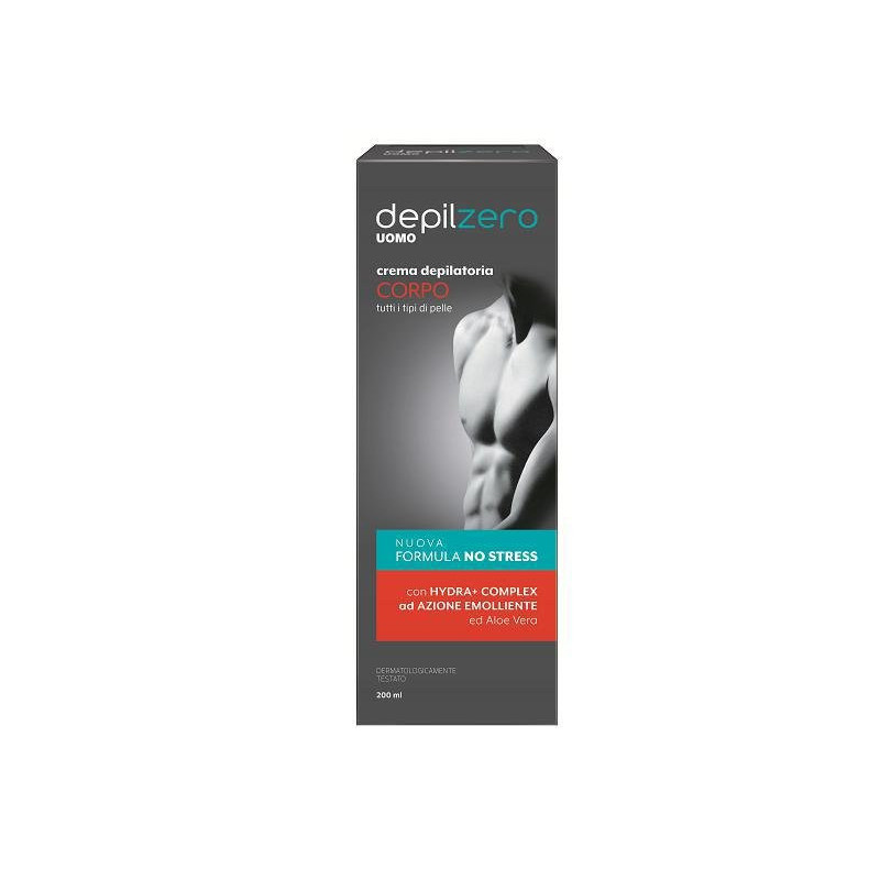 Depilzero crema depilatoria ml.2 00 gel uomo