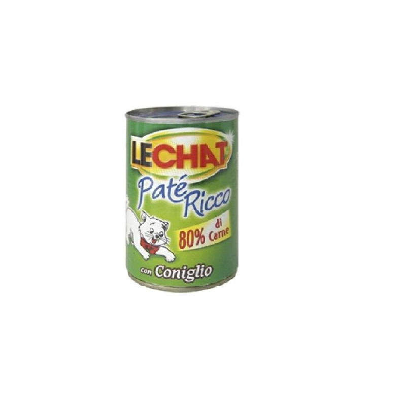 Le chat pate barattolo gr.400 coniglio