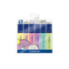 Staedtler evidenziatori textsurf er pastel pz.6 colori assortiti