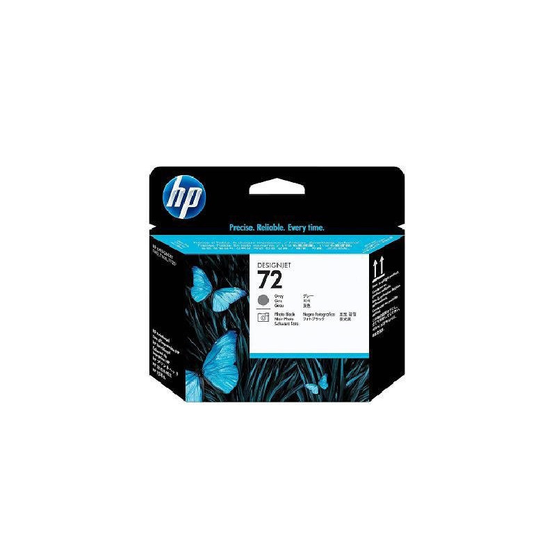 Hp testina c9380a n.72 grigio ch iaro + nero fotografico