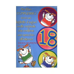 Biglietto 18 anni vari...