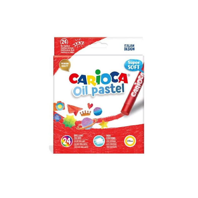 Carioca pastelli olio pz.24