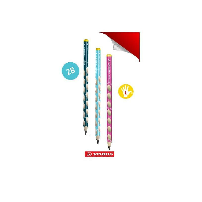 Stabilo matita easy start 2b mancino