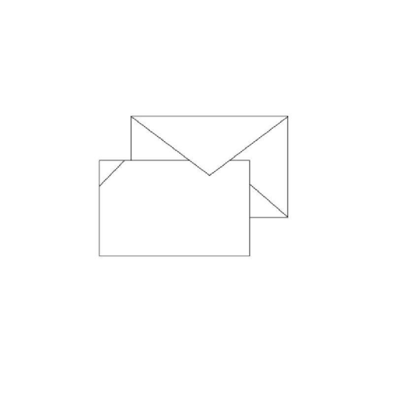 Biglietti lutto con busta format o 9 cm.9x14 pz.100