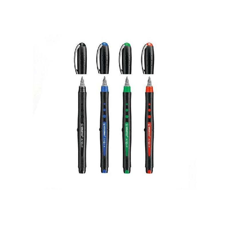 Stabilo penna bl@ck+ medium ross o