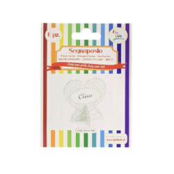 Segnaposto cuore decoro...