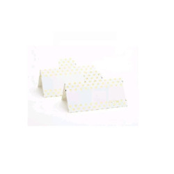 Segnaposto decoro oro pois...