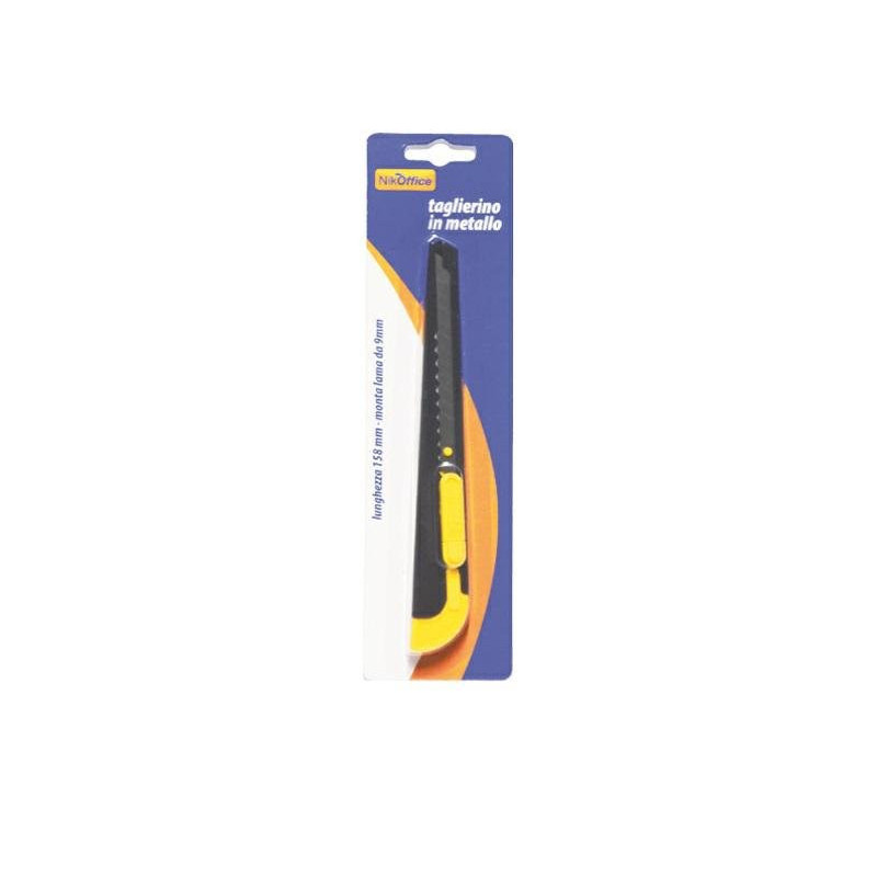 Cutter metallo lama piccola blister art.11nik016