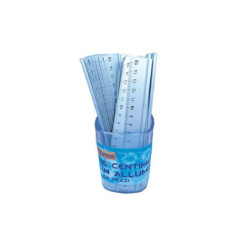 Nikoffice righelli metallo cm.15 pz.20 art.49nik042