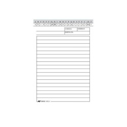 Schede 17x24 rigate pz.100...