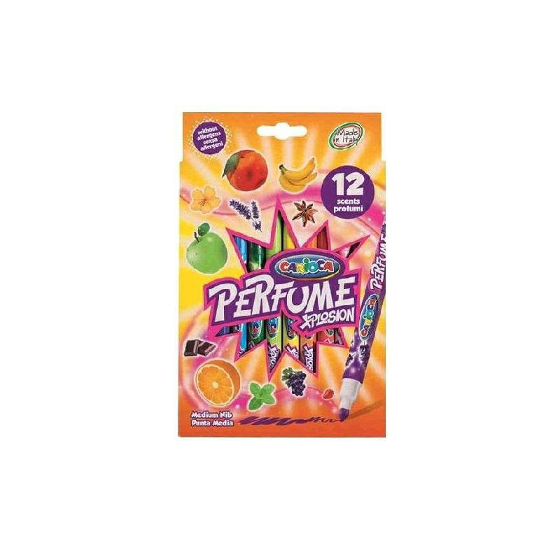 Carioca pennarelli perfume xplosion lavabili pz.12