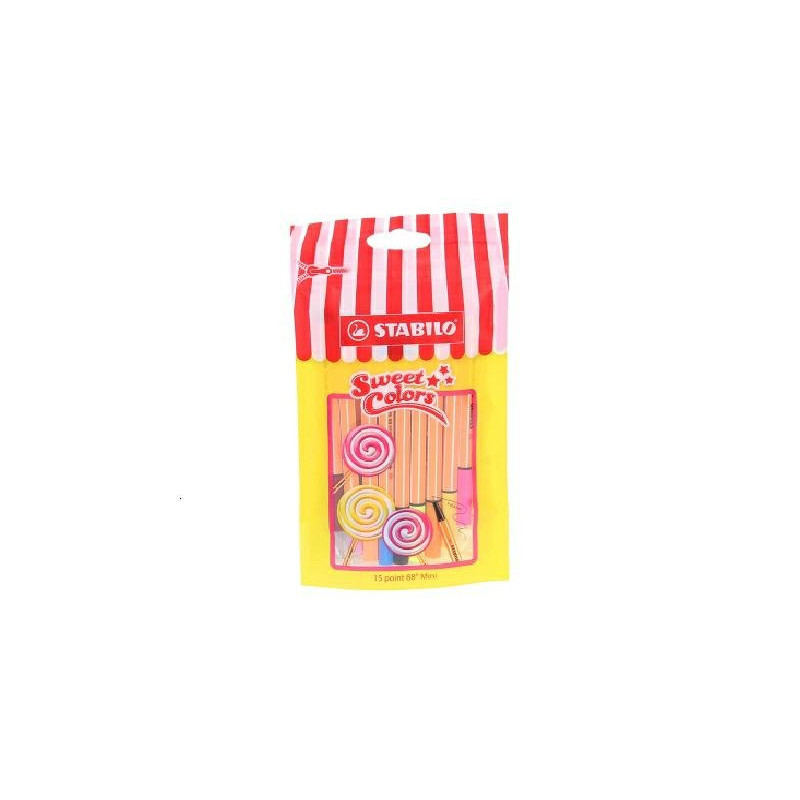 Stabilo colori assortiti mini sw eet point 88 pz.15