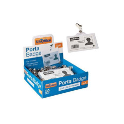 Targhetta portanomi soft con clip pz.50 art.03nik001