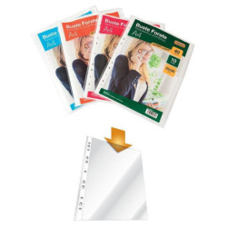 Busta pp con fori cm.22x30...