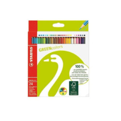 Stabilo pastelli green...