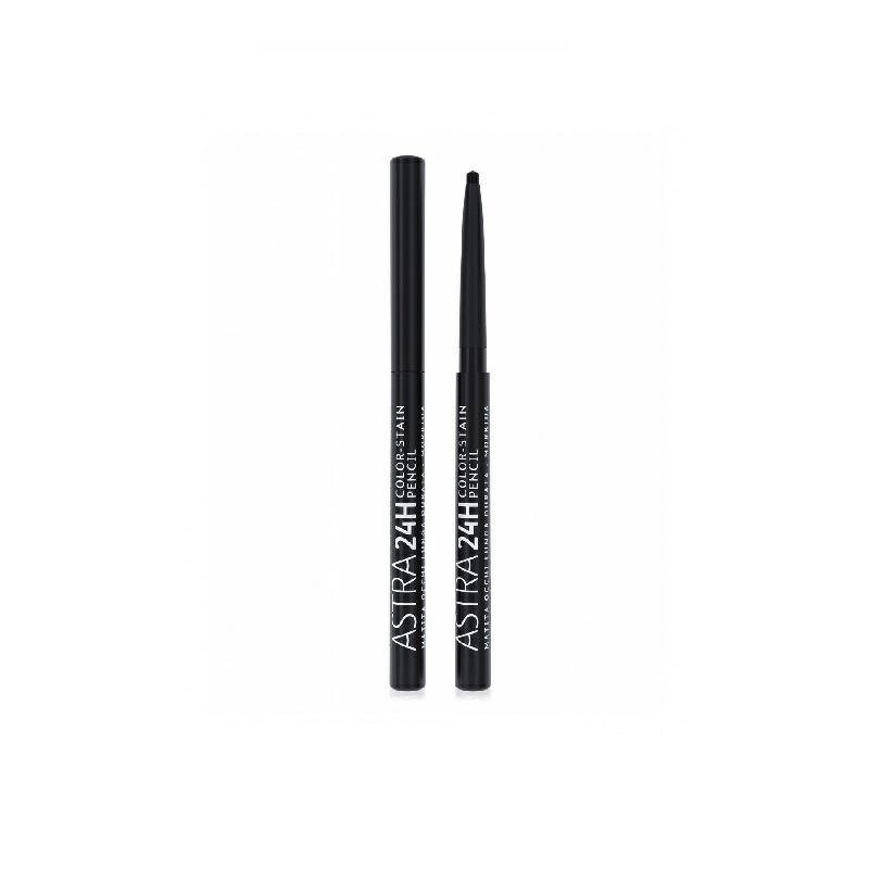 Astra matita occhi automatica color stain 24h n.1 black