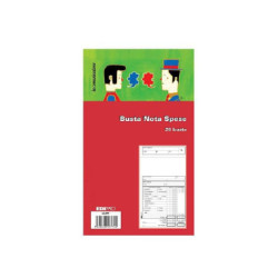 Blocco nota spese cm.15x28...