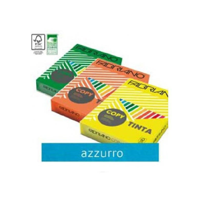 Carta copytinta cm.21x29,7 gr.16 0 fg.250 azzurro