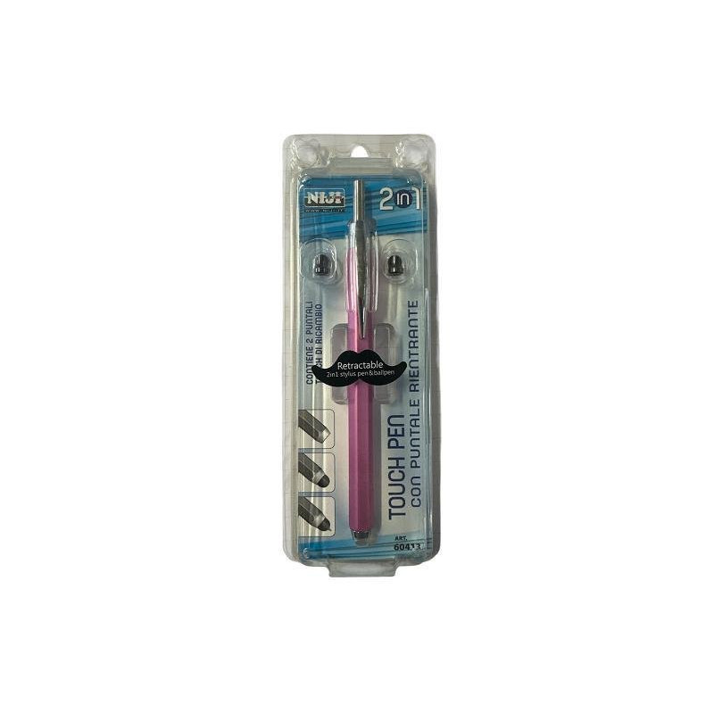 Penna niji i-pen 2 in 1 punta pe r schermo touch art.60413
