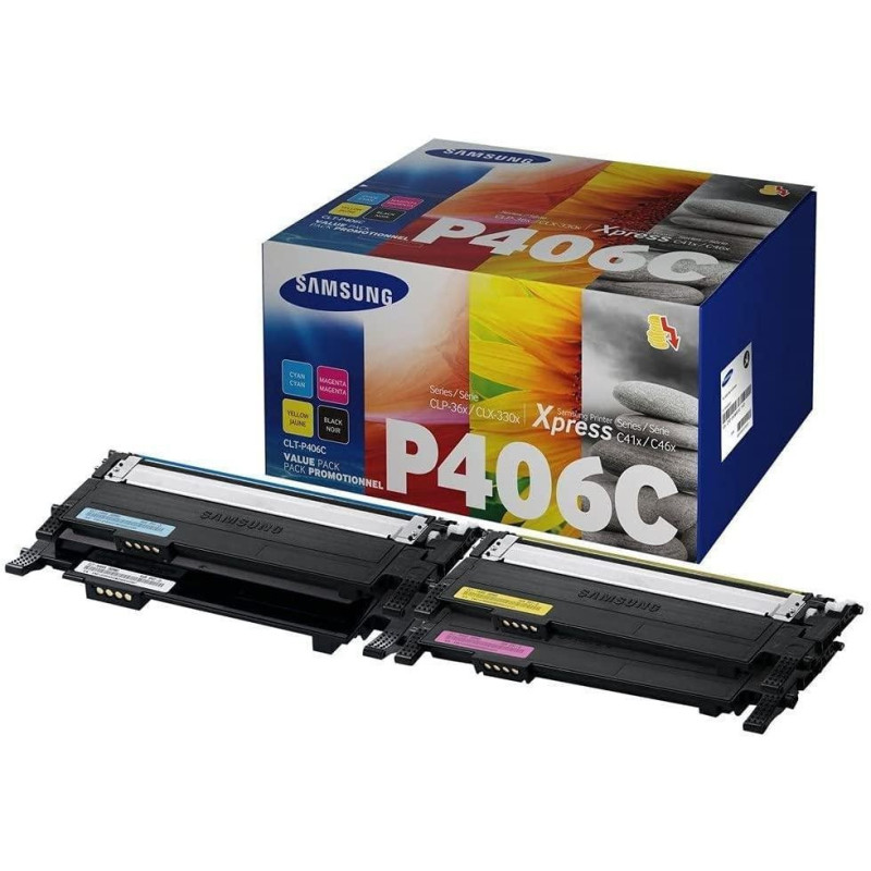 Samsung toner p406c pz.4 bk-c-m- y clp-360/365/clx3300